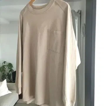 CLANE 클라네 롱 셔츠 베이지
