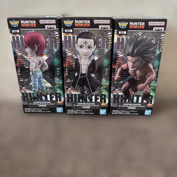 HUNTER x HUNTER 피규어 3체 세트