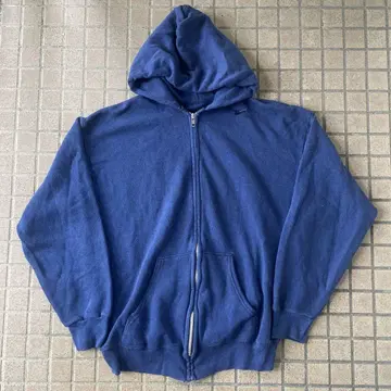 70s 80s 지퍼 후드티 네이비 퍼플네이비