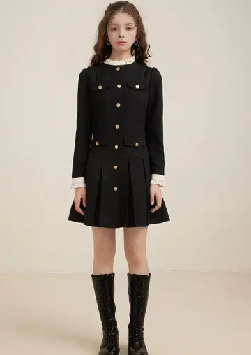 FRENCH RETRO COMMUTAR DRESS