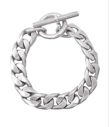 LAVER 13MM CURB CHAIN T BAR 실버 블레스 925