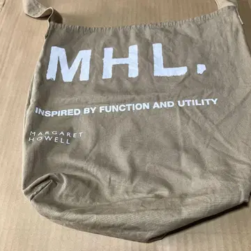 MHL. 카키 토트백