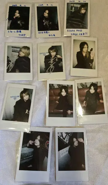 DIAURA 폴라로이드 타츠야 세트 사인 있음