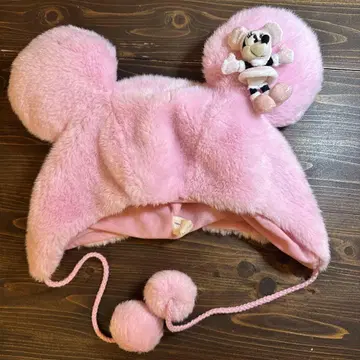 도쿄 디즈니 리조트 팬캡 미니 핑크 라메
