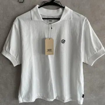 VANS 크롭 TEE M 화이트