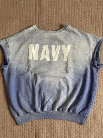 BOWWOW US NAVY SS SWEATSHIRT NAVY AGING