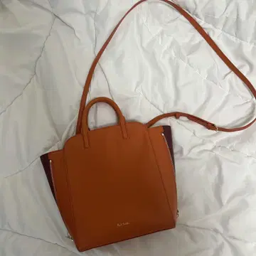 폴스미스 바이컬러 핸드백