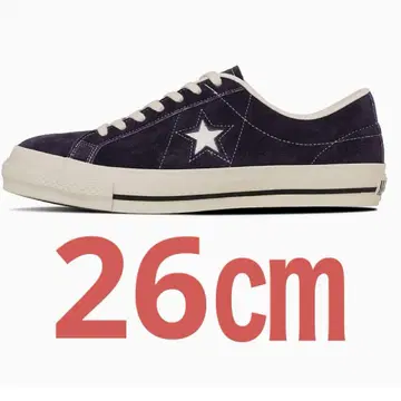 ONE STAR J SUEDE 퍼플 26cm