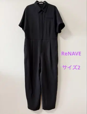 ReNAVE 네이브 올인원 블랙 반팔 사이즈 2