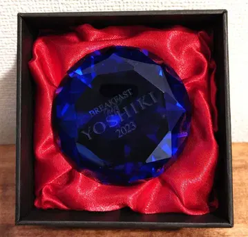 YOSHIKI 디너쇼 기념품 페이퍼 웨이트 XJAPAN 2023