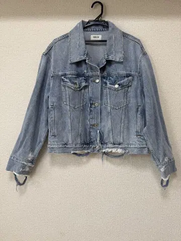 라이트 블루 데님 자켓