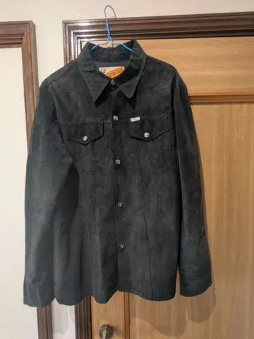 Tropical Hell 블랙 스웨이드 자켓 M 사이즈