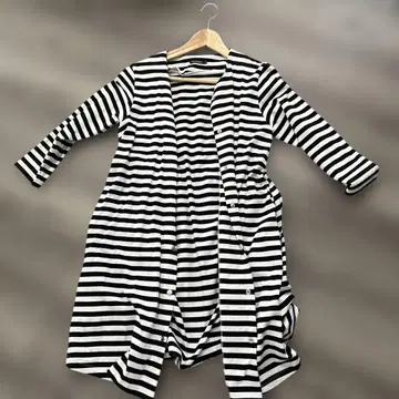 marimekko 스트라이프 긴팔 가디건