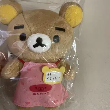 리락쿠마 스토어 후쿠오카점 점장 봉제 인형 쿠맛타이 점장 새상품 택 포함