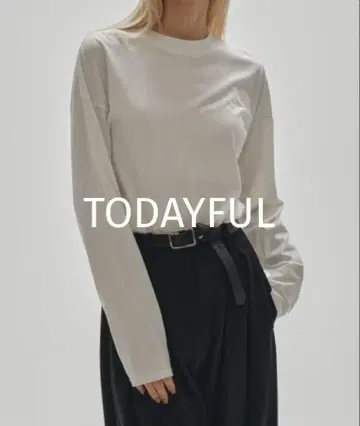 TODAYFUL Cottonsilk Useful Long T-shirts