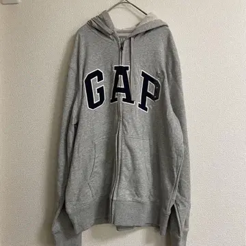 GAP [ M ] 그레이 집업 후드티