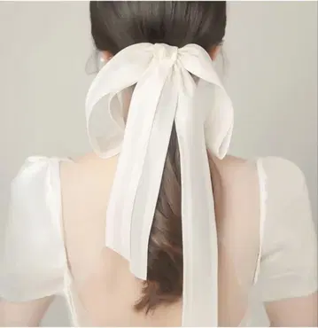 Sunny Marriage 퓨어 스위트 롱 리본 화이트