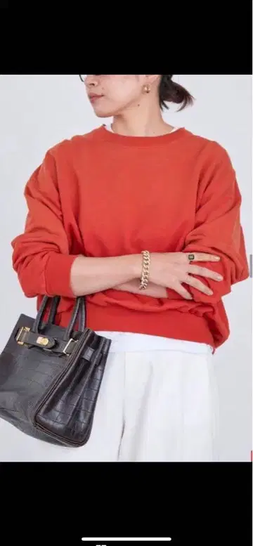 택 포함 새상품 MUSEdeDeuxieme classe SCRAP 맨투맨