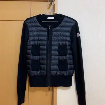 MONCLER 블랙 다운 자켓 XS
