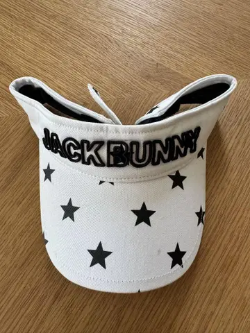 Jack Bunny 별 패턴 바이저 프리 사이즈