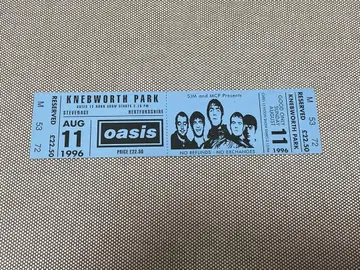 oasis 네브워스 1996 DAY2 메모리얼 티켓 입장자 혜택
