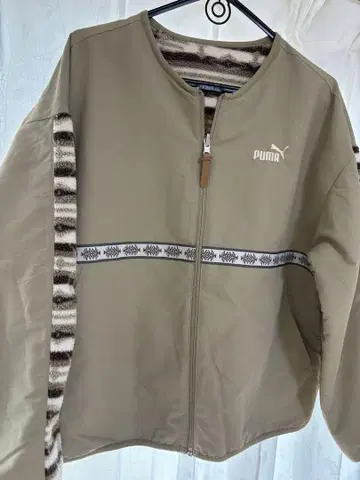PUMA 베이지 자켓