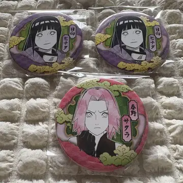 NARUTO 컬렉션 캔뱃지 하루노 사쿠라 히나타