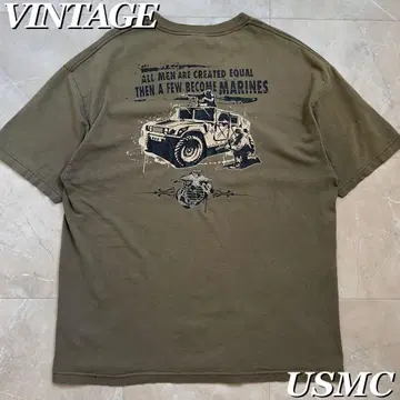 90s USMC 밀리터리 T셔츠 US ARMY NAVY 빈티지
