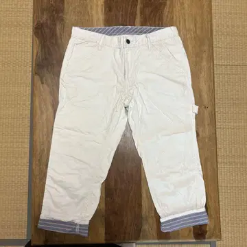 Dickies 화이트 카고 팬츠