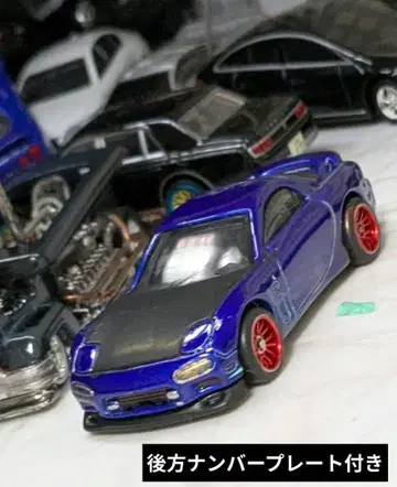 미니카 디오라마 1/64 핫휠 커스텀 개조 RX 7