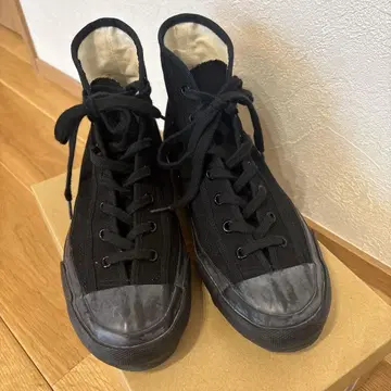 문스타 메이드인 쿠루메 23cm 하이컷 신발 블랙 일본산