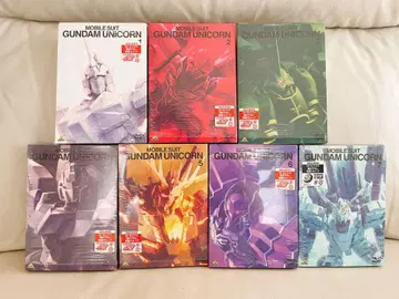 GUNDAM UNICORN DVD 전권 세트 1-7권