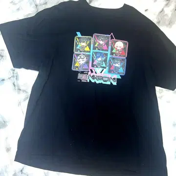 꿈 먹는 neon 꿈 먹는 T셔츠 생일 T 멘지카 초기
