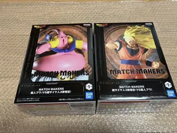 MATCH MAKERS 마인 부우 & 초사이어인 3 손오공 피규어 세트
