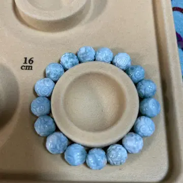 블랙프라이데이 할인 새상품 라리마 올빼미 조각 팔찌 12mm 안지름 16