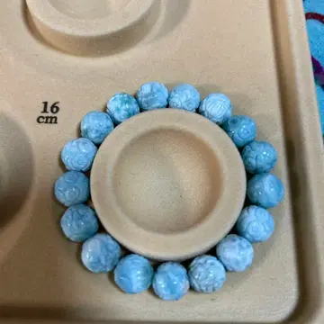 블랙프라이데이 할인 새상품 라리마 올빼미 조각 팔찌 12mm 안지름 16