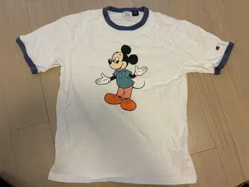 Disney x BEAMS 100주년 기념 콜라보 링거 T셔츠