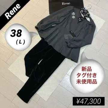 새상품 47,300엔 택 포함 Rene 페플럼 풀오버 (38 L)