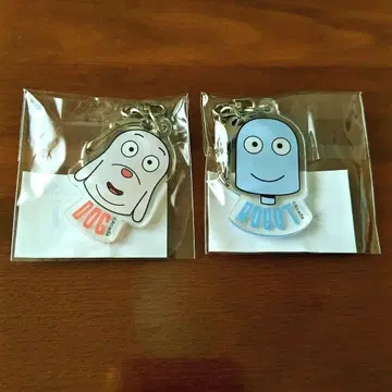 [ 미개봉/새상품 ] 영화 [ 로봇 드림스 ] 아크릴 키링 2종