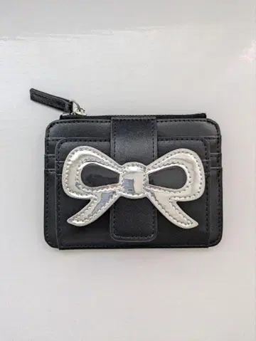 Casselini 키 모티브 카드 케이스 블랙 리본