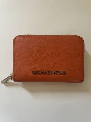 MICHAEL KORS 접이식 지갑 오렌지