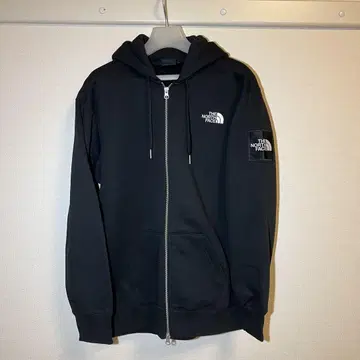 THE NORTH FACE 스퀘어 로고 풀 집업 후드티 L 사이즈