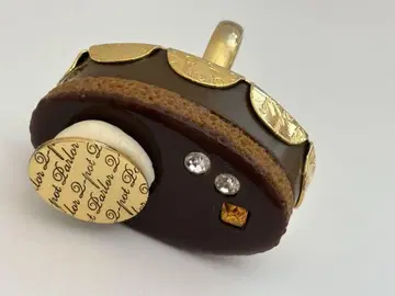 Q-pot 초코 크림 푸치 케이크 링