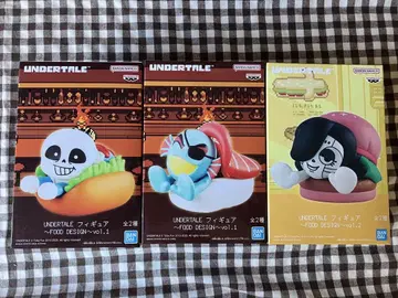 UNDERTALE 피규어 ~FOOD DESIGN~ 3개 세트
