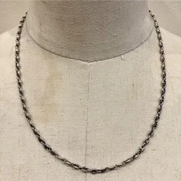 SILVER925 PIG NOSE NECKLACE/실버/목걸이