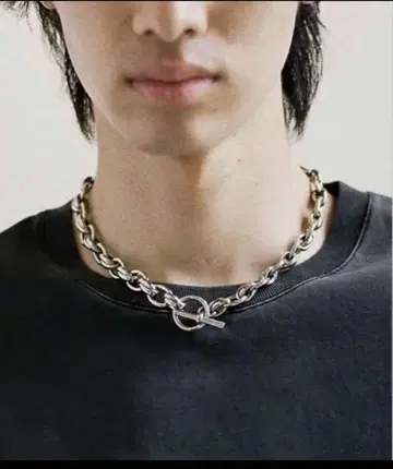 WYM 목걸이 CROSS LINK SHORT NECKLACE