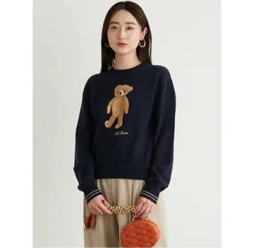 LILY BROWN 릴리 브라운 LILY Bear 니트 풀오버