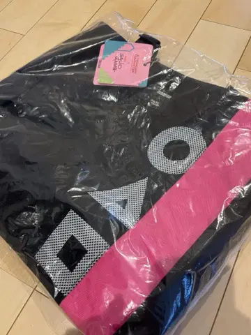 택 포함 새상품 오징어 게임 x 아메리칸 투어리스터 콜라보 토트백 블랙