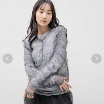 [ LOWRYS FARM ] 로리즈팜 시어 셔링 상의 긴팔