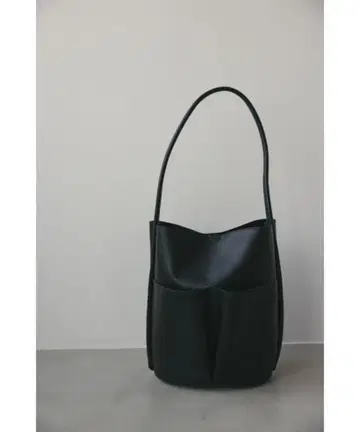 STYLEMIXER 빅 포켓 토트백 BLK